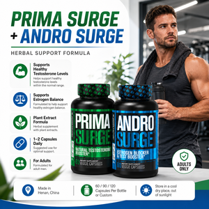 Capsules Test Booster Andro Surge, bloqueur d'œstrogènes, soutien à l'énergie naturelle, OEM ODM, étiquette privée, vente en gros, 60 unités pour hommes - Product Image 5