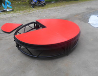Podium de scène à faible coût, assemblage de scène, vente de scène de concert