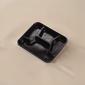 Taiwan Recyclable PET Plastic Disposable Blister <b>Boxes</b> Fast Food Takeaway Square PP Paper Packaging for Cake Chewing Gum Sushi - Product Image 1