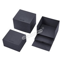 Boîtes de luxe en carton rigide de marque célèbre pour emballer des montres, des bijoux avec doublure en EVA, boîte en velours