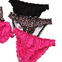 Ensemble de lingerie sexy esthétique et mignonne avec haut à bretelles à volants et string, 2 pièces, style doux, vêtements de nuit pour femmes, nouveauté