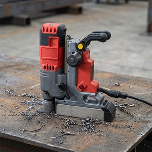 ฐานแม่เหล็กดูดแรงสูง FD-50DC สว่านแม่เหล็กไร้สาย 20V ปรับความเร็วได้ สว่านโลหะแบบพกพา - Product Image 2