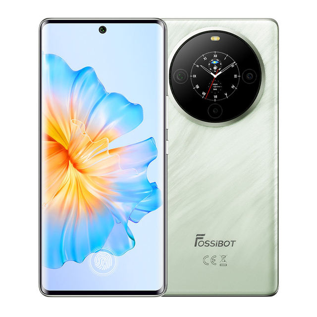 4G Smartphone 6.67 Inch Amoled Display 64MP Main Camera 5000mAh Fingerprint ID 6+128GB Android 14 NFC Mobile Fossibot S3 PRO