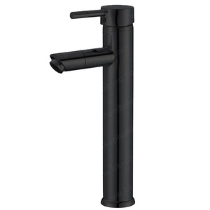 Mélangeur de lavabo chromé, robinets de lavabo, robinet de lavabo Rose or et <span class=keywords><strong>noir</strong></span> mélangeur de lavabo - Product Image 2