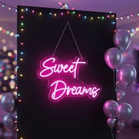Letrero Luminoso de Neón 'Never Give Up' para Decoración de Pared en Cuarto de Estudio, Iluminación Decorativa como Regalo para Niños o Amigos