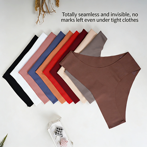 Slip Donna Invisibili Senza Cuciture in Seta Ghiaccio, Morbidi, Traspiranti ed Elastici per un Comfort Quotidiano - Product Image 3