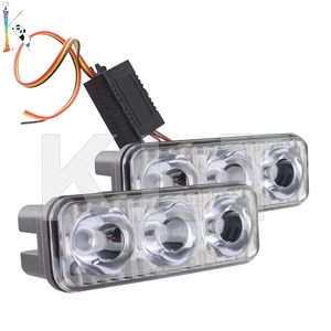 KLT araba modifiye genel <span class=keywords><strong>Led</strong></span> gündüz farları 3 <span class=keywords><strong>Led</strong></span> motosiklet ışıkları yanıp sönen uyarı ışıkları - Product Image 1