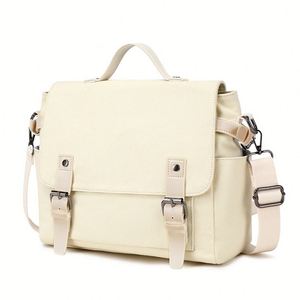 Bolso Bandolera de Lona de Alta Densidad Estilo Vintage, Bolso Mensajero Casual Retro de Alta Calidad, Bolsos Cruzados Multiusos - Product Image 4
