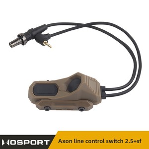 Interruptor de Control por Cable DF WOSPORT AXON 2.5+SF, Botón Portátil, Dos Métodos de Instalación, Material de Nailon para Deportes - Product Image 2