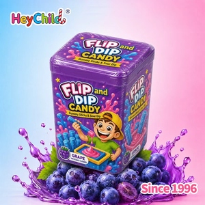 Bonbons en gros personnalisés sous marque privée, très demandés, bâtonnets de bonbons gélifiés DIY à faire tourner, saveur fruitée, pour fêtes d'enfants, avec confiture acidulée à tremper, fournitures de bonbons - Product Image 5