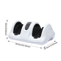 Hochwertige Shiatsu Vibration unter dem Schreibtisch Tief kneten Blut kreislauf Pediküre Bein Fuß Spa Massage gerät