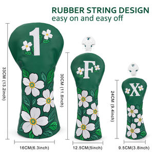 Funda de Alta Calidad para Cabeza de Driver de Golf, Fundas Personalizadas Bordadas para Palos de Golf, Funda de Cuero PU para Madera de Golf - Product Image 2