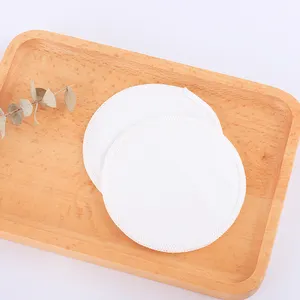 Best Quality Round Reusable Bamboo Fiber Cotton Organic Zero Waste Make Up Cotton Pad For Face