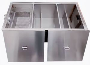 Trampa de Grasa Automática para Cocina de Restaurante 304/Máquina Comercial de Limpieza de Interceptores de Aceite - Product Image 5