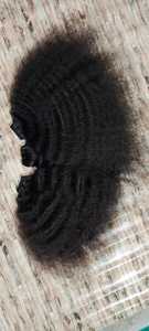 Cabello Humano Virgen Natural Ondulado y Rizado de la India, Sin Procesar, de una Sola Capa, con Cutícula Alineada, Paquete de Cabello Rizado Birmano - Product Image 4