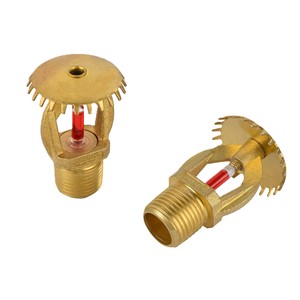 Tête d'incendie à pompe en laiton 1/2 pouce DN15 avec bulbe en verre vert 68 ° Système de protection incendie C - Product Image 5