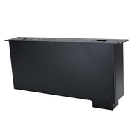 Boîtier de montage en rack 2U de 19 pouces sur mesure pour amplificateur, fabrication en tôle, boîtier électronique audio, OEM