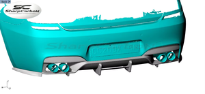 Diffusore Posteriore in Fibra di Carbonio per <span class=keywords><strong>BMW</strong></span> <span class=keywords><strong>Serie</strong></span> <span class=keywords><strong>6</strong></span> F06 F12 F13 M6 <span class=keywords><strong>Gran</strong></span> Coupé 2013 - 2019 - Product Image 3