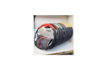 Housse de <span class=keywords><strong>volant</strong></span> de voiture en <span class=keywords><strong>cuir</strong></span> véritable Stitch On Wrap Leather Car Lace Up Convient au <span class=keywords><strong>volant</strong></span> - Product Image 6