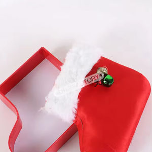 Couvercle de bonbon et boîte de papier de base en forme <span class=keywords><strong>d</strong></span>'arbre de Noë<span class=keywords><strong>l</strong></span> personnalisés Conteneur de chocolat à biscuits vide recyclable de qualité alimentaire pour emballage cadeau - Product Image 5