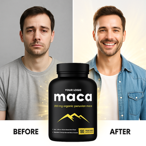 Gélules de Racine de Maca 1000mg pour Hommes et Femmes Complément à Base de Plantes pour Booster l'Énergie, l'Endurance & la Performance | Gélules de Maca Noire ODM - Product Image 4