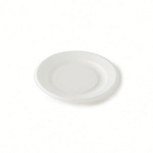 Assiettes compostables en bagasse de canne à sucre, lot de 250 pièces, vaisselle jetable pour fêtes, 9''/10''/12'', biodégradables, blanches - Product Image 4