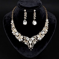Collier et boucles d'oreilles vintage en forme de goutte d'eau, bijoux de mariage pakistanais Yuminglai, perles afghanes, kiribatiennes, turques, pour femmes