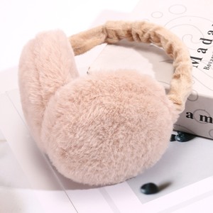 <span class=keywords><strong>Cache</strong></span>-oreilles pliables en fausse <span class=keywords><strong>fourrure</strong></span>, doux et moelleux, pour femme, portables, beige/rose/<span class=keywords><strong>blanc</strong></span>/gris, pour l'extérieur par temps froid - Product Image 6