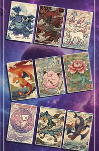 YQ Venta al por Mayor <span class=keywords><strong>de</strong></span> Cartas Coleccionables <span class=keywords><strong>de</strong></span> Anime Japonés <span class=keywords><strong>de</strong></span> Pokémon, Caja <span class=keywords><strong>de</strong></span> Sobres Sellada con Arte Premium Dibujado a Mano - Product Image 6