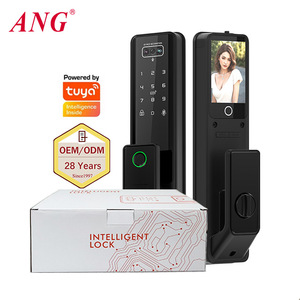 ANG Fernbedienung Tuya WLAN-Türschloss Push-Pull HD-Bildschirm Gesichtserkennung Handvenen-Erkennung Fingerabdruck Smart-Türschloss - Product Image 6