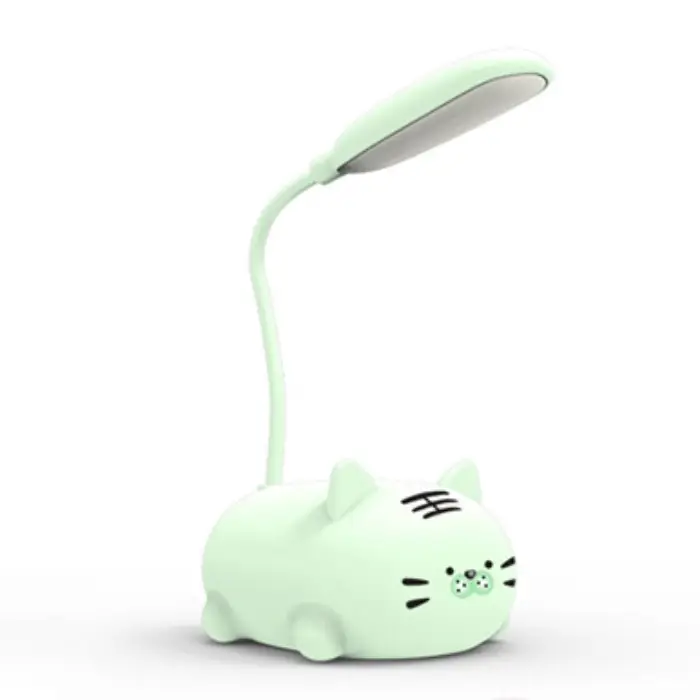 Cute cartoon lamp Tiger Led night light Usb rechargeable battery flexible bedside lamp