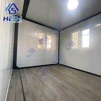 Maison préfabriquée mobile complète de 20 pieds et 40 pieds, extensible, villa préfabriquée, maison à deux chambres, casa portable