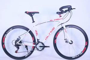 จักรยานเสือหมอบ 700C จักรยานไฮบริด 21 สปีด จักรยานแข่งถนน ดิสก์เบรก คาร์บอน 2023 รุ่นใหม่บน<span class=keywords><strong>ทวิ</strong></span>ตเตอร์ ขนาด <span class=keywords><strong>50</strong></span> 52 54 ซม. สำหรับผู้ชาย แบบธรรมดา <span class=keywords><strong>ขอ</strong></span>บล้อแบบติด<span class=keywords><strong>ขอ</strong></span>บเฟรม - Product Image 5