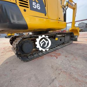 Excavadora de cadenas Komatsu PC56 original usada, de 5 y 6 toneladas, a precio económico, modelos PC56-7, PC55MR, PC35MR en venta. - Product Image 3