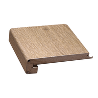 Profilé d'escalier REGAL en MDF, angle droit, peignable, apprêté, antidérapant, grain de bois