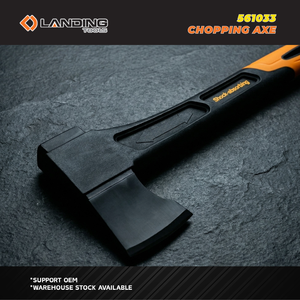 Hacha de Camping Pequeña DIY Landing 561033, 450 mm, 18 Pulgadas, Recubierta, 45 #   Hacha para cortar leña de acero al carbono con mango de nailon y TPR para carpintería - Product Image 4