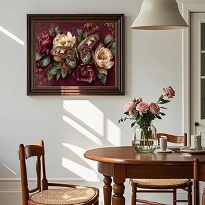 Kit Pittura a Olio Digitale Fai-da-Te Personalizzato Songwoo, Elegante Farfalla e Peonia, Set Pittura con Numeri per Adulti - Product Image 3