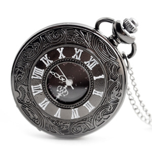 <span class=keywords><strong>Montre</strong></span> de Poche Antique Half Hunter avec Train à Vapeur et Mouvement Navire Japon Cadran Métal Quartz Noir <span class=keywords><strong>Argent</strong></span> Or Édition <span class=keywords><strong>Homme</strong></span> - Product Image 4