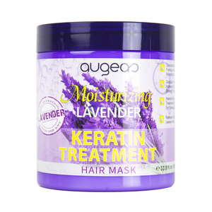Mascarilla Capilar Augeas con Queratina y Lavanda Hidratante, 33.8 Fl.Oz, Acondicionamiento Profundo para Cabello Dañado - Product Image 1