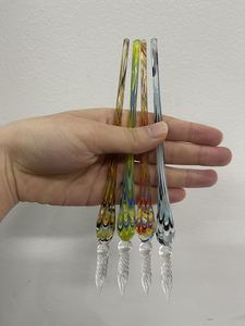Penne Stilografiche in Vetro Peacock per Lettering, Popolari tra gli Appassionati di Diari e Agende, con Inchiostro Facile da Pulire - Product Image 5
