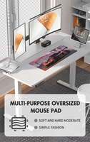 Alas Mouse Gaming 2025 polos Muismat, alas Mouse karet pola Logo kustom kosong desain baru sehat harga murah