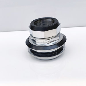 Juego de cuencos ocultos plateados para dirección de bicicleta, accesorios duraderos para horquilla delantera, ideales para ciclismo urbano - Product Image 2