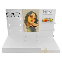 Présentoir promotionnel pour lunettes en plexiglas acrylique OEM Porte-lunettes Support de comptoir pour lunettes de soleil