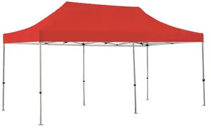 Tente promotionnelle de salon commercial 10x20 pieds extérieur Portable étanche Durable pliant Pop Up Gazebo auvent tente d'événement