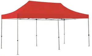 Tienda de campaña para eventos, carpa para eventos, impermeable, portátil, duradera, plegable, 10x20 pies