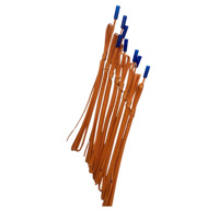 Tête d'allumage électronique à télécommande certifiée CE, longueur personnalisable 3m, fil orange, pour célébrations, directement de l'usine