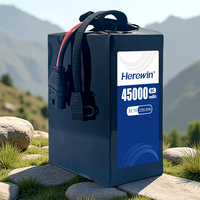 Аккумулятор Herewin 51.1V 45000mAh LiHV для дронов, 14S, высокоплотный аккумуляторный блок для БПЛА VTOL и картографических дронов