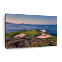Peinture à l'huile de paysage, art mural moderne sur toile pour salon, Cuadros, art mural Club de golf Plage de galets