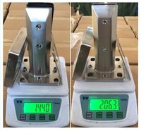 Main courante de clôture de piscine extérieure moderne de haute qualité en acier inoxydable 2205 avec embout de verre réglable DIY