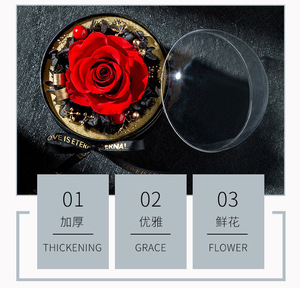 Zexiang Christmas Eve Fruit Transparent Box Christmas Acrylic Gift Box for <strong>apple</strong> <strong>Candy</strong> - Product Image 6